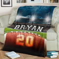 Ohaprints-Fleece-Sherpa-Blanket-American-Football-Gift-For-Son-Boy-Men-Custom-Personalized-Name-Number-Soft-Throw-Blanket-1269-Fleece Blanket