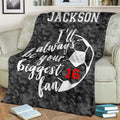 Ohaprints-Fleece-Sherpa-Blanket-Soccer-I-Always-Your-Biggest-Fan-Custom-Personalized-Name-Number-Soft-Throw-Blanket-1272-Sherpa Blanket