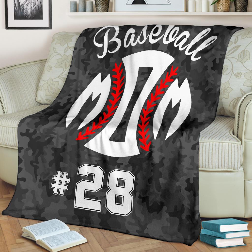 Ohaprints-Fleece-Sherpa-Blanket-Baseball-Gift-For-Mom-Mother-Custom-Personalized-Number-Soft-Throw-Blanket-1515-Fleece Blanket