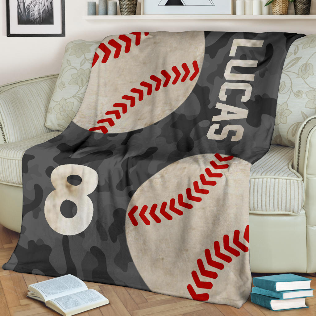 Ohaprints-Fleece-Sherpa-Blanket-Baseball-Gift-For-Son-Boy-Custom-Personalized-Name-Number-Soft-Throw-Blanket-1506-Sherpa Blanket