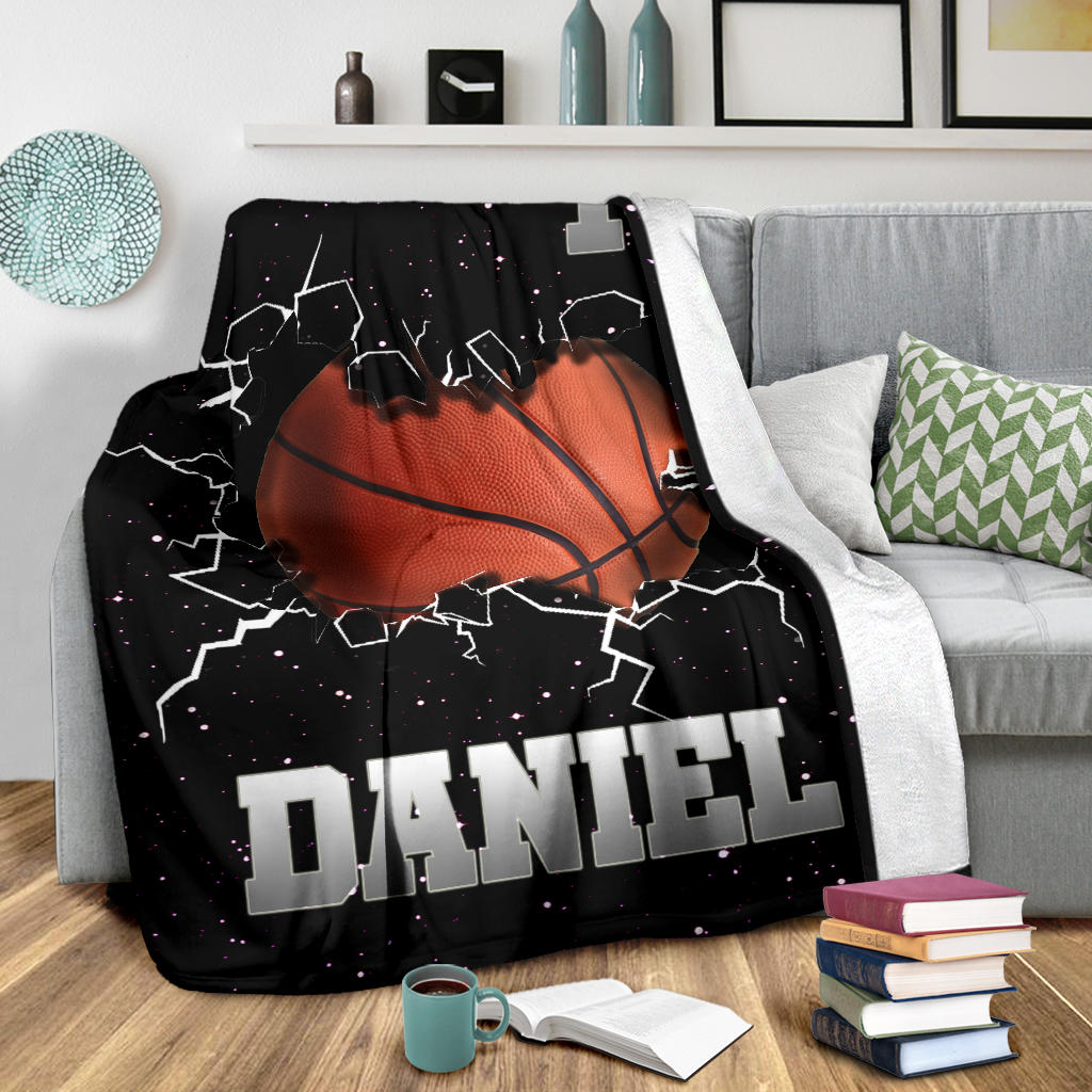 Ohaprints-Fleece-Sherpa-Blanket-Basketball-Gift-For-Son-Boy-Men-Custom-Personalized-Name-Number-Soft-Throw-Blanket-1619-Sherpa Blanket