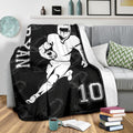 Ohaprints-Fleece-Sherpa-Blanket-American-Football-Gift-For-Son-Boy-Men-Custom-Personalized-Name-Number-Soft-Throw-Blanket-1908-Sherpa Blanket