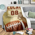 Ohaprints-Fleece-Sherpa-Blanket-American-Football-Gift-For-Son-Boy-Men-Custom-Personalized-Name-Number-Soft-Throw-Blanket-1382-Sherpa Blanket