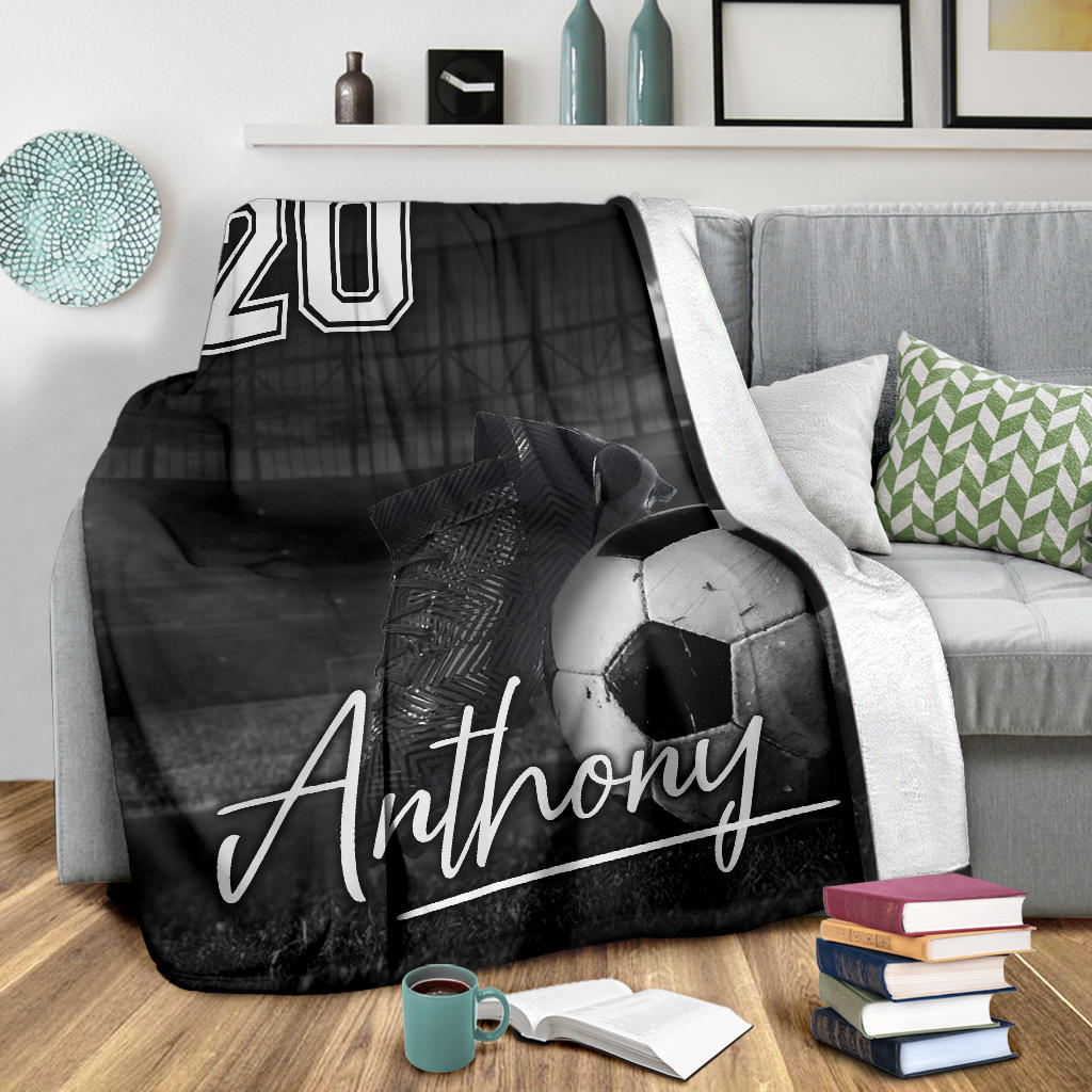 Ohaprints-Fleece-Sherpa-Blanket-Soccer-Pitch-This-Is-My-Position-Custom-Personalized-Name-Number-Soft-Throw-Blanket-1217-Sherpa Blanket