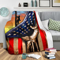 Ohaprints-Fleece-Sherpa-Blanket-Gift-For-Lineman-America-Us-Flag-Patriotic-Electrician-Pride-Hand-Soft-Throw-Blanket-1614-Sherpa Blanket