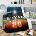 Ohaprints-Fleece-Sherpa-Blanket-American-Football-Gift-For-Son-Boy-Men-Custom-Personalized-Name-Number-Soft-Throw-Blanket-1269-Sherpa Blanket