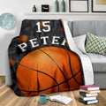 Ohaprints-Fleece-Sherpa-Blanket-Basketball-Gift-For-Son-Boy-Men-Custom-Personalized-Name-Number-Soft-Throw-Blanket-1587-Sherpa Blanket