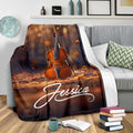 Ohaprints-Fleece-Sherpa-Blanket-Music-Autumn-Violin-Gift-For-Violin-Lovers-Custom-Personalized-Name-Soft-Throw-Blanket-1299-Sherpa Blanket