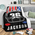 Ohaprints-Fleece-Sherpa-Blanket-American-Football-Gift-For-Son-Boy-Men-Custom-Personalized-Name-Number-Soft-Throw-Blanket-1816-Sherpa Blanket