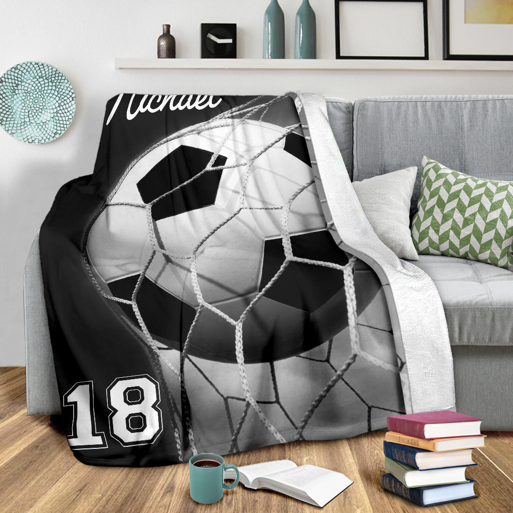 Ohaprints-Fleece-Sherpa-Blanket-Soccer-Goal-This-Is-My-Passion-Gift-Lover-Custom-Personalized-Name-Number-Soft-Throw-Blanket-1268-Sherpa Blanket