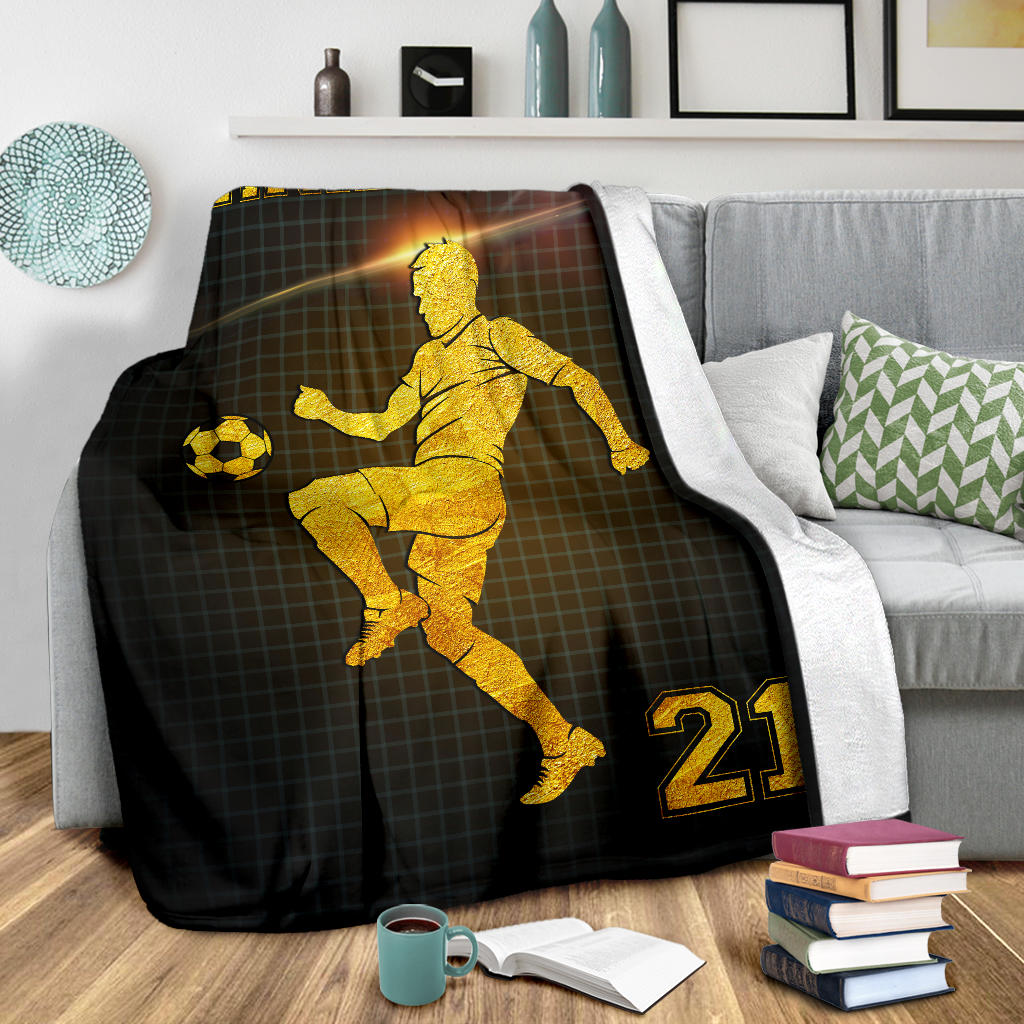 Ohaprints-Fleece-Sherpa-Blanket-Soccer-Player-Gold-Fan-Lover-Gift-Custom-Personalized-Name-Number-Soft-Throw-Blanket-1900-Sherpa Blanket