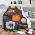 Ohaprints-Fleece-Sherpa-Blanket-American-Football-Gift-For-Son-Boy-Men-Custom-Personalized-Name-Soft-Throw-Blanket-1245-Sherpa Blanket