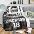 Ohaprints-Fleece-Sherpa-Blanket-American-Football-Gift-For-Son-Boy-Men-Custom-Personalized-Name-Number-Soft-Throw-Blanket-1390-Sherpa Blanket
