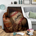 Ohaprints-Fleece-Sherpa-Blanket-Baseball-Gift-For-Son-Boy-Custom-Personalized-Name-Soft-Throw-Blanket-1489-Sherpa Blanket