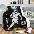 Ohaprints-Fleece-Sherpa-Blanket-American-Football-Gift-For-Son-Boy-Men-Custom-Personalized-Name-Number-Soft-Throw-Blanket-1535-Sherpa Blanket