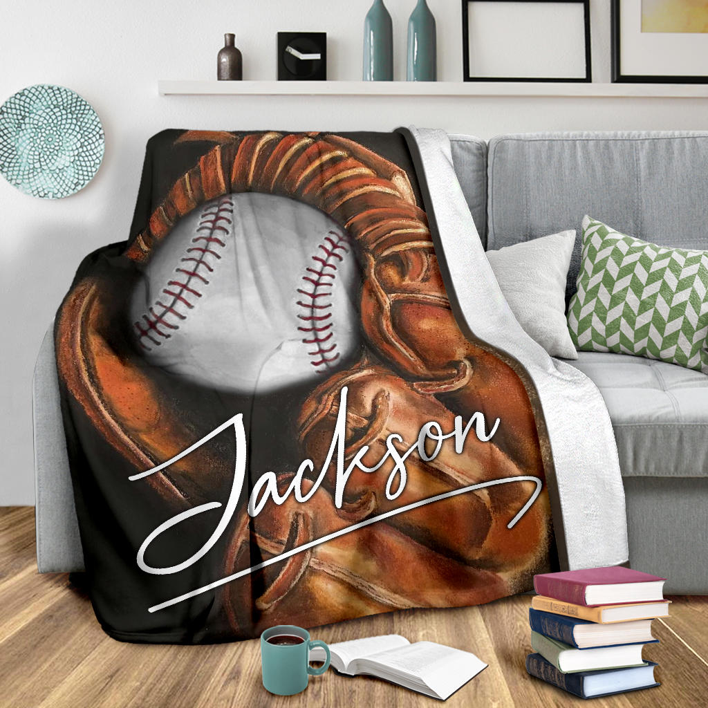 Ohaprints-Fleece-Sherpa-Blanket-Baseball-Gift-For-Son-Boy-Custom-Personalized-Name-Number-Soft-Throw-Blanket-1473-Sherpa Blanket