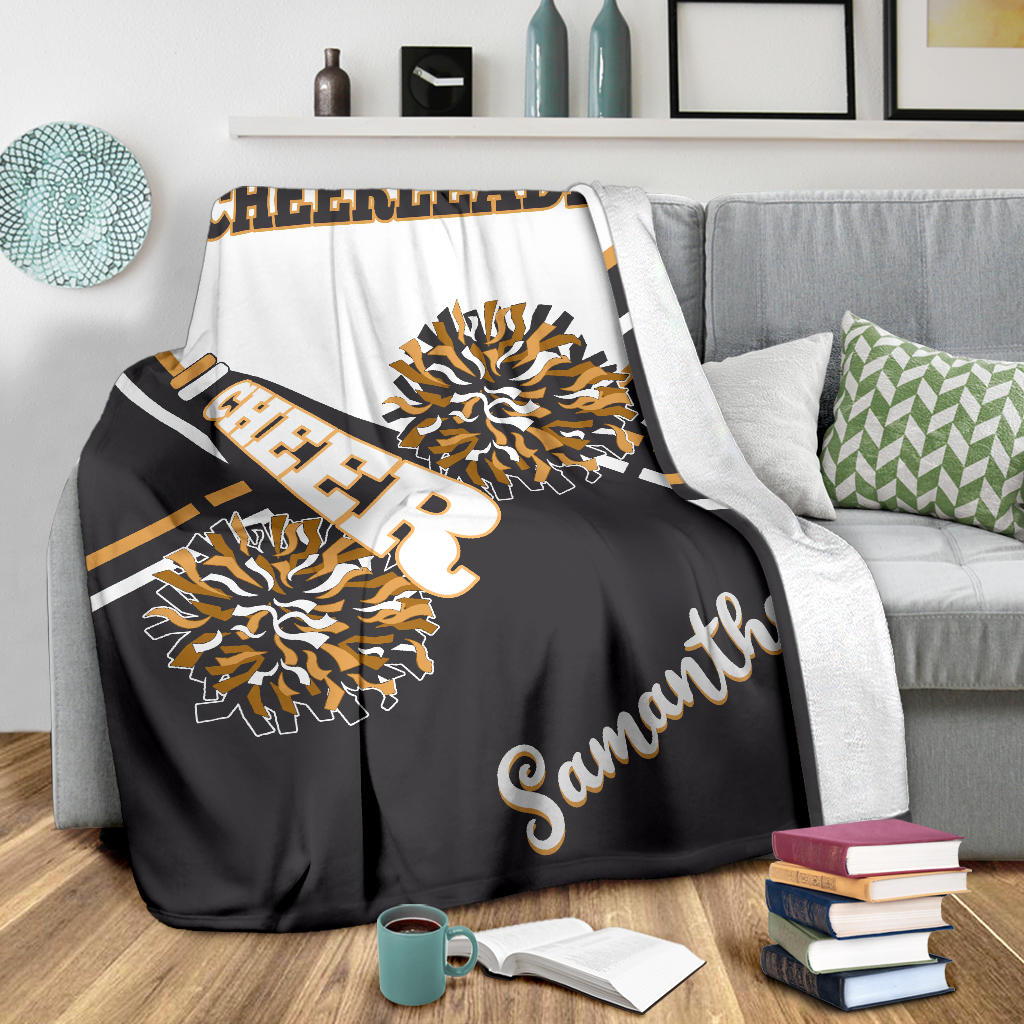 Ohaprints-Fleece-Sherpa-Blanket-Cheerleading-Cheerleader-Daughter-Gift-For-Girl-Custom-Personalized-Name-Soft-Throw-Blanket-1642-Sherpa Blanket