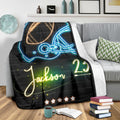 Ohaprints-Fleece-Sherpa-Blanket-American-Football-Gift-For-Son-Boy-Men-Custom-Personalized-Name-Number-Soft-Throw-Blanket-1320-Sherpa Blanket