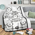 Ohaprints-Fleece-Sherpa-Blanket-This-Is-My-Blanket-Happy-Hokey-Player-Black-Vintage-Soft-Throw-Blanket-1574-Sherpa Blanket