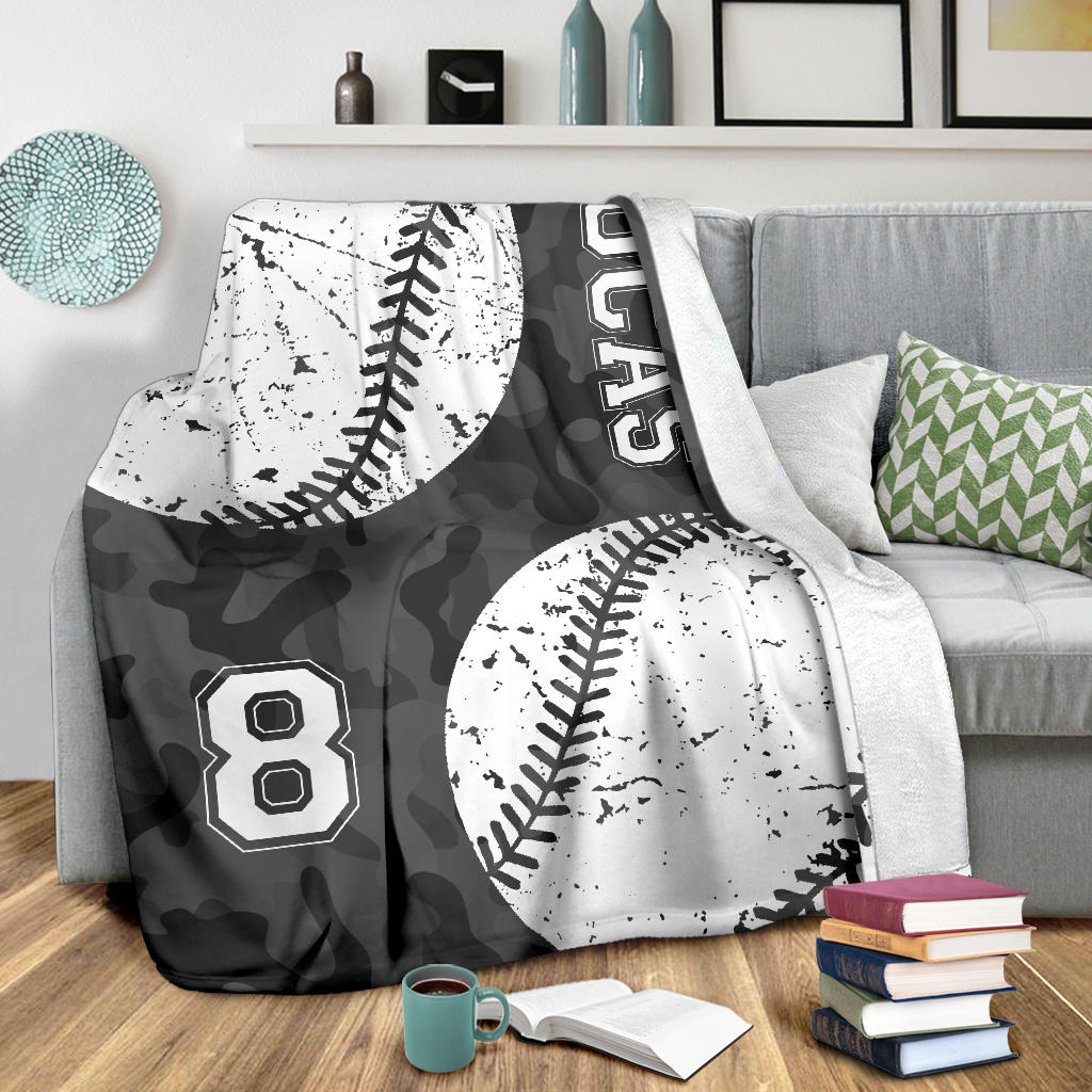 Ohaprints-Fleece-Sherpa-Blanket-Baseball-Gift-For-Son-Boy-Custom-Personalized-Name-Number-Soft-Throw-Blanket-1512-Sherpa Blanket