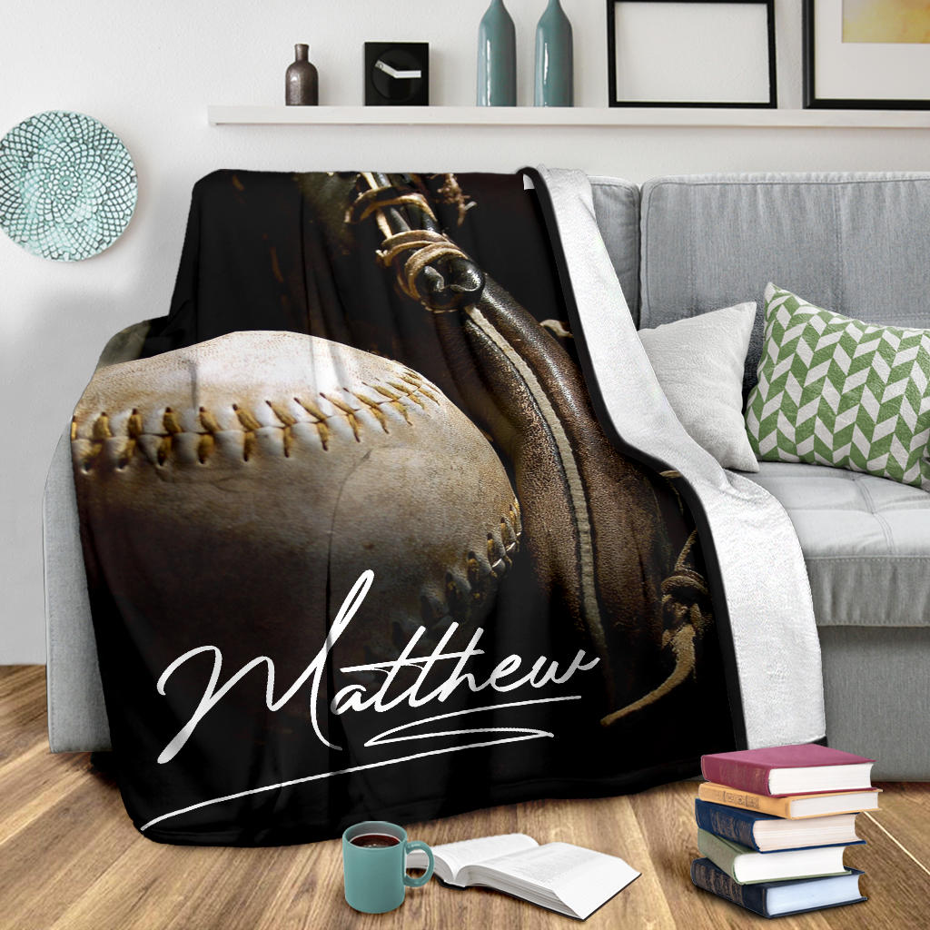 Ohaprints-Fleece-Sherpa-Blanket-Baseball-Gift-For-Son-Boy-Custom-Personalized-Name-Number-Soft-Throw-Blanket-1440-Sherpa Blanket