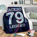 Ohaprints-Fleece-Sherpa-Blanket-American-Football-Gift-For-Son-Boy-Men-Custom-Personalized-Name-Number-Soft-Throw-Blanket-1358-Sherpa Blanket