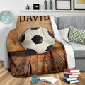 Ohaprints-Fleece-Sherpa-Blanket-Soccer-Ball-Wood-Floor-Custom-Personalized-Name-Soft-Throw-Blanket-1305-Sherpa Blanket