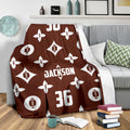 Ohaprints-Fleece-Sherpa-Blanket-American-Football-Gift-For-Son-Boy-Men-Custom-Personalized-Name-Number-Soft-Throw-Blanket-1919-Sherpa Blanket