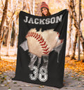 Ohaprints-Fleece-Sherpa-Blanket-Baseball-Gift-For-Son-Boy-Custom-Personalized-Name-Number-Soft-Throw-Blanket-1475-Sherpa Blanket