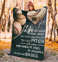 Ohaprints-Fleece-Sherpa-Blanket-Baseball-Gift-For-Son-Boy-Custom-Personalized-Name-Number-Soft-Throw-Blanket-1472-Sherpa Blanket