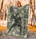 Ohaprints-Fleece-Sherpa-Blanket-American-Football-Gift-For-Son-Boy-Men-Custom-Personalized-Name-Number-Soft-Throw-Blanket-1310-Sherpa Blanket