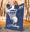 Ohaprints-Fleece-Sherpa-Blanket-Basketball-Gift-For-Son-Boy-Men-Custom-Personalized-Name-Number-Soft-Throw-Blanket-1604-Sherpa Blanket