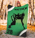 Ohaprints-Fleece-Sherpa-Blanket-American-Football-Gift-For-Son-Boy-Men-Custom-Personalized-Name-Number-Soft-Throw-Blanket-1309-Sherpa Blanket