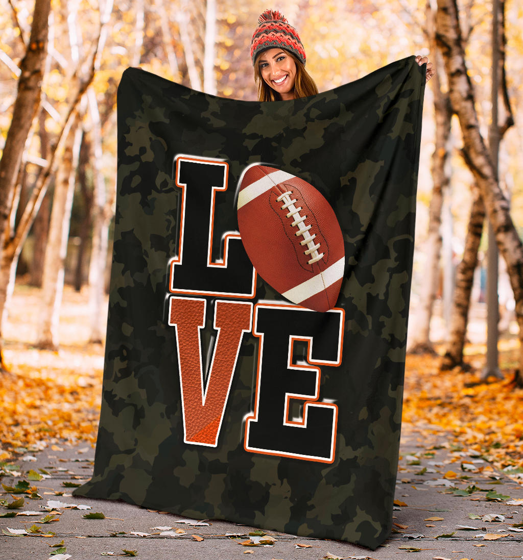 Ohaprints-Fleece-Sherpa-Blanket-American-Football-Gift-For-Son-Boy-Men-Soft-Throw-Blanket-1556-Sherpa Blanket