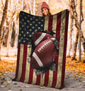 Ohaprints-Fleece-Sherpa-Blanket-American-Football-Gift-For-Son-Boy-Men-Soft-Throw-Blanket-1244-Sherpa Blanket