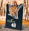 Ohaprints-Fleece-Sherpa-Blanket-Basketball-Gift-For-Son-Boy-Men-Custom-Personalized-Name-Number-Soft-Throw-Blanket-1641-Sherpa Blanket