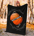 Ohaprints-Fleece-Sherpa-Blanket-Basketball-Gift-For-Son-Boy-Men-Custom-Personalized-Name-Soft-Throw-Blanket-1662-Sherpa Blanket