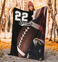 Ohaprints-Fleece-Sherpa-Blanket-American-Football-Gift-For-Son-Boy-Men-Custom-Personalized-Name-Number-Soft-Throw-Blanket-1864-Sherpa Blanket