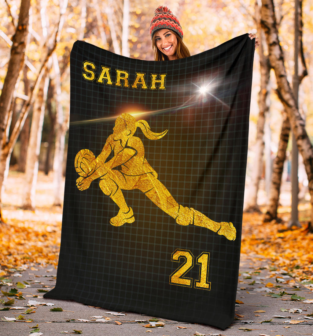 Ohaprints-Fleece-Sherpa-Blanket-Volleyball-Gift-For-Daughter-Girl-Custom-Personalized-Name-Number-Soft-Throw-Blanket-1196-Sherpa Blanket