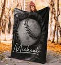 Ohaprints-Fleece-Sherpa-Blanket-Baseball-Gift-For-Son-Boy-Custom-Personalized-Name-Soft-Throw-Blanket-1418-Sherpa Blanket