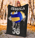 Ohaprints-Fleece-Sherpa-Blanket-Volleyball-Gift-For-Daughter-Girl-Custom-Personalized-Name-Number-Soft-Throw-Blanket-1249-Sherpa Blanket