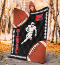 Ohaprints-Fleece-Sherpa-Blanket-American-Football-Gift-For-Son-Boy-Men-Custom-Personalized-Name-Number-Soft-Throw-Blanket-1895-Sherpa Blanket