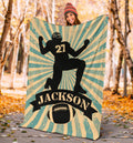 Ohaprints-Fleece-Sherpa-Blanket-American-Football-Gift-For-Son-Boy-Men-Custom-Personalized-Name-Number-Soft-Throw-Blanket-1536-Sherpa Blanket