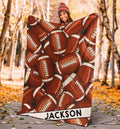 Ohaprints-Fleece-Sherpa-Blanket-American-Football-Gift-For-Son-Boy-Men-Custom-Personalized-Name-Soft-Throw-Blanket-1369-Sherpa Blanket