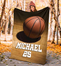 Ohaprints-Fleece-Sherpa-Blanket-Basketball-Gift-For-Son-Boy-Men-Custom-Personalized-Name-Number-Soft-Throw-Blanket-1603-Sherpa Blanket