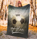 Ohaprints-Fleece-Sherpa-Blanket-Soccer-Ball-Dust-Effect-Custom-Personalized-Name-Number-Soft-Throw-Blanket-1347-Sherpa Blanket