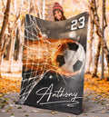 Ohaprints-Fleece-Sherpa-Blanket-Soccer-Goals-Explode-Fire-Custom-Personalized-Name-Number-Soft-Throw-Blanket-1899-Sherpa Blanket