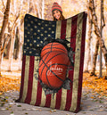 Ohaprints-Fleece-Sherpa-Blanket-Basketball-Gift-For-Son-Boy-Men-Custom-Personalized-Name-Soft-Throw-Blanket-1752-Sherpa Blanket