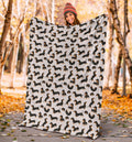 Ohaprints-Fleece-Sherpa-Blanket-Dachshund-Cute-Lovely-Gift-For-Dog-Lover-Pet-Animals-Soft-Throw-Blanket-1795-Sherpa Blanket