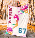 Ohaprints-Fleece-Sherpa-Blanket-Volleyball-Gift-For-Daughter-Girl-Custom-Personalized-Name-Number-Soft-Throw-Blanket-1858-Sherpa Blanket